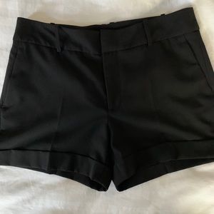 Black dressy shorts